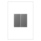 LEGRAND AABK1M4 ADORNE  Blank, Half-Size, Magnesium