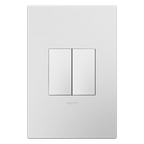 LEGRAND AABK1W4 ADORNE  Blank, Half-Size, White