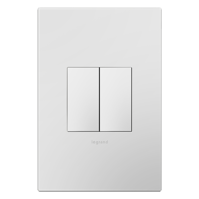 LEGRAND AABK1W4 ADORNE  Blank, Half-Size, White