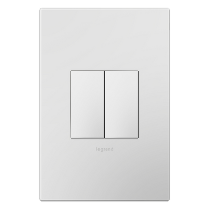 LEGRAND AABK1W4 ADORNE  Blank, Half-Size, White