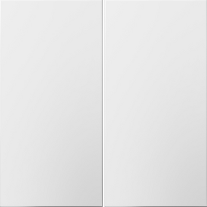 LEGRAND AABK1W4 ADORNE  Blank, Half-Size, White