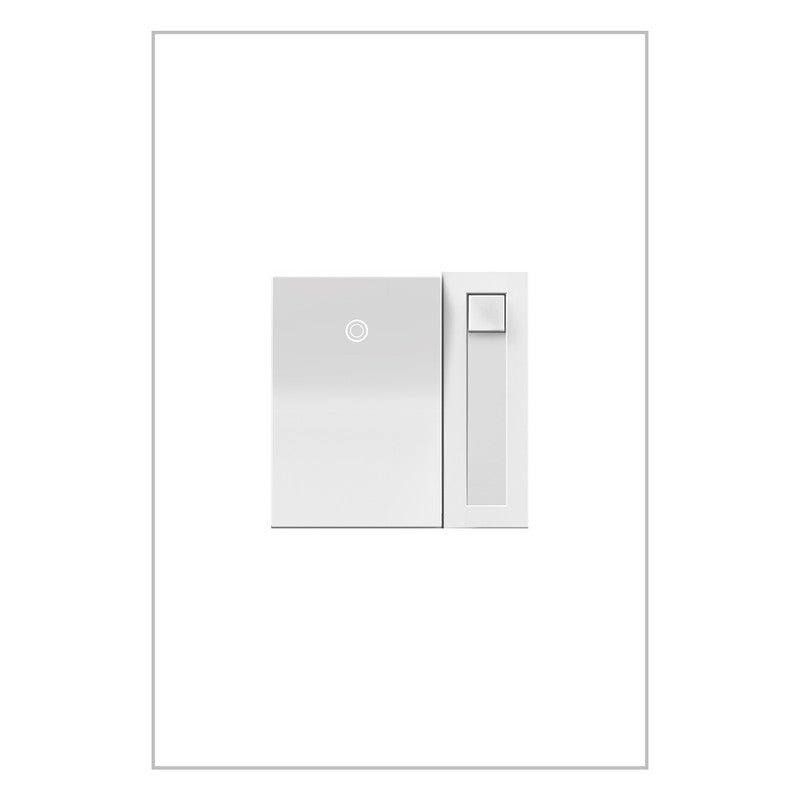 LEGRAND ADPD4FBL3P2W4 ADORNE  0-10V Paddle Dimmer, White, with Microban