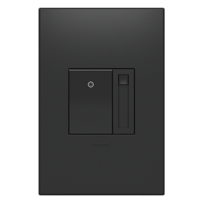 LEGRAND ADPD453LG2 ADORNE  450W CFL/LED Paddle Dimmer, Graphite, with Microban