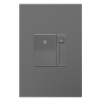 LEGRAND ADPD453LM2 ADORNE  450W CFL/LED Paddle Dimmer, Magnesium, with Microban