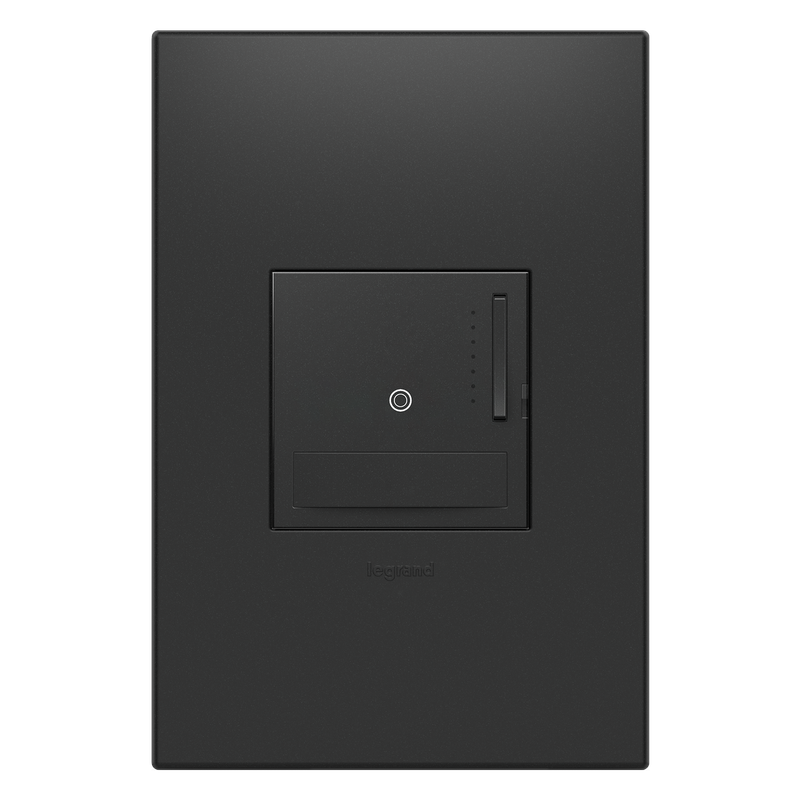 LEGRAND ADSM703HG2 ADORNE  700W Incandescent/Halogen Motion Sensor Dimmer, Graphite, with Microban