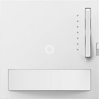 LEGRAND ADSM703HW2 ADORNE  700W Incandescent/Halogen Motion Sensor Dimmer, White, with Microban