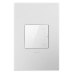 LEGRAND ADTH4FBL3PW4 ADORNE  0-10V Touch Dimmer, White, with Microban