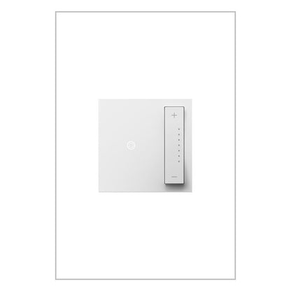 LEGRAND ADTP4FBL3PW4 ADORNE  0-10V sofTap Dimmer, White, with Microban