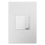 LEGRAND ADTP703TUW4 ADORNE  700W sofTap Tru-Universal Dimmer, White, with Microban