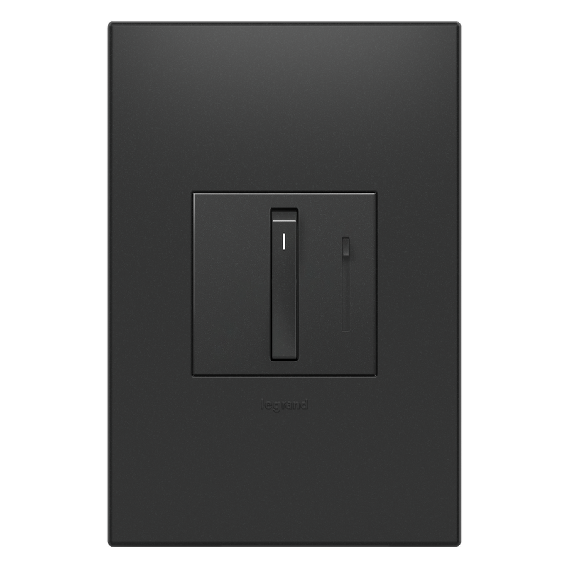 LEGRAND ADWR703TUG4 ADORNE  Whisper Tru-Universal Dimmer, Graphite, with Microban