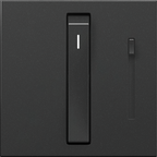 LEGRAND ADWR703TUG4 ADORNE  Whisper Tru-Universal Dimmer, Graphite, with Microban
