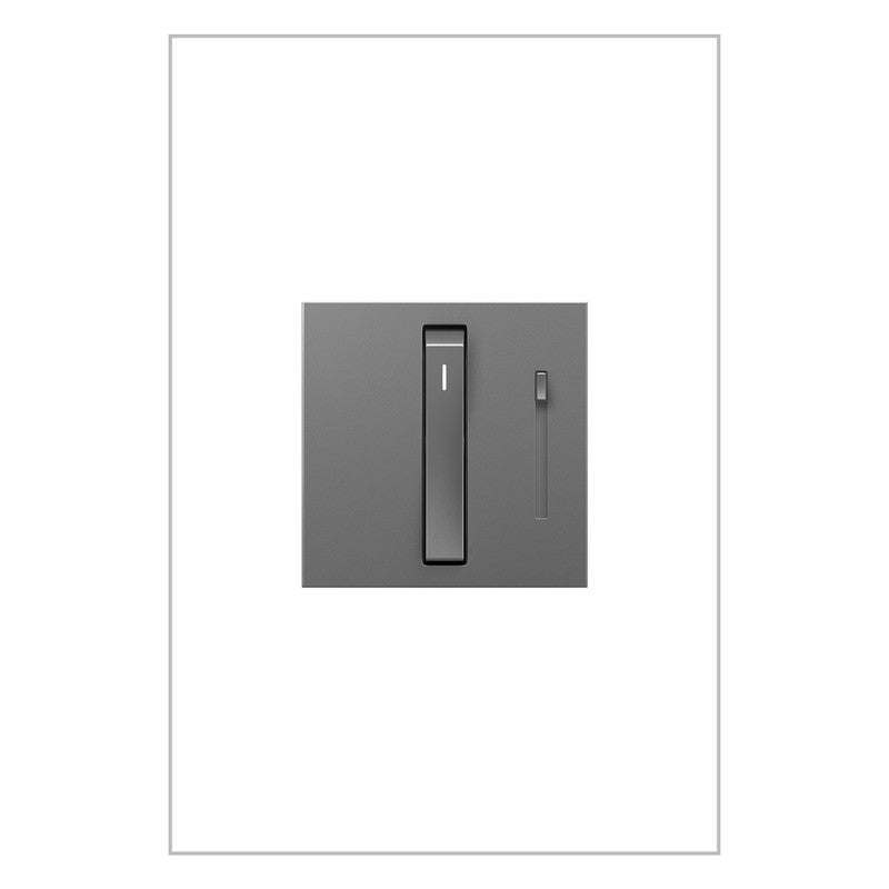 LEGRAND ADWR703TUM4 ADORNE  Whisper Tru-Universal Dimmer, Magnesium, with Microban