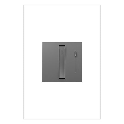 LEGRAND ADWR703TUM4 ADORNE  Whisper Tru-Universal Dimmer, Magnesium, with Microban