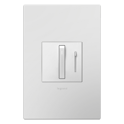 LEGRAND ADWR703TUW4 ADORNE  Whisper Tru-Universal Dimmer, White, with Microban