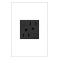 LEGRAND AGFTR2152G4 ADORNE  Tamper-Resistant 15A Duplex Self-Test GFCI Receptacles, Graphite