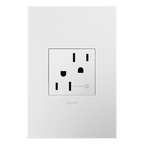 LEGRAND ARCH152W10 ADORNE  15A Tamper-Resistant Half-Controlled Outlet, White