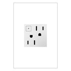 LEGRAND ARPS152W4 ADORNE  15A Energy-Saving On/Off Outlet, White