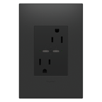 LEGRAND ARTRUSB15PD30G4 ADORNE  15A Tamper-Resistant Ultra-Fast Plus Power Delivery USB Type-C/C Outlet, Plus-Size, Graphite