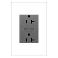 LEGRAND ARTRUSB20PD30M4 ADORNE  20A Tamper-Resistant Ultra-Fast Plus Power Delivery USB Type-C/C Outlet, Plus-Size, Magnesium