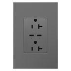 LEGRAND ARTRUSB20PD30M4 ADORNE  20A Tamper-Resistant Ultra-Fast Plus Power Delivery USB Type-C/C Outlet, Plus-Size, Magnesium