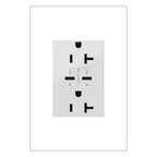 LEGRAND ARTRUSB20PD30W4 ADORNE  20A Tamper-Resistant Ultra-Fast Plus Power Delivery USB Type-C/C Outlet, Plus-Size, White