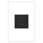 LEGRAND ARUSB2AC6G4 ADORNE  Ultra-Fast USB Type-A/C Outlet Module, Graphite