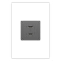 LEGRAND ARUSB30PDM4 ADORNE  Ultra-Fast Plus Power Delivery USB Type-C/C Outlet Module, Magnesium