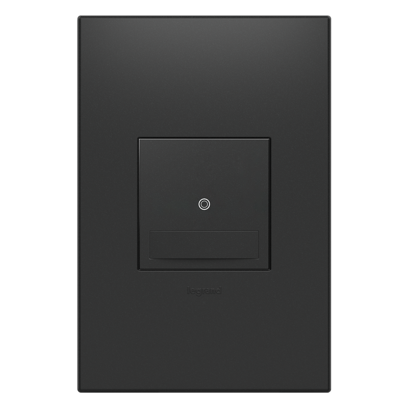 LEGRAND ASOS32G4 ADORNE  Motion Sensor Switch, Auto On/Off, Graphite, with Microban