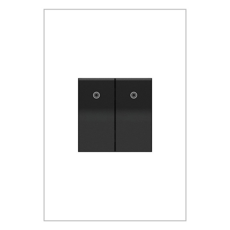 LEGRAND ASPD1531G4 ADORNE  Paddle Switch, Half-Size, Graphite, with Microban