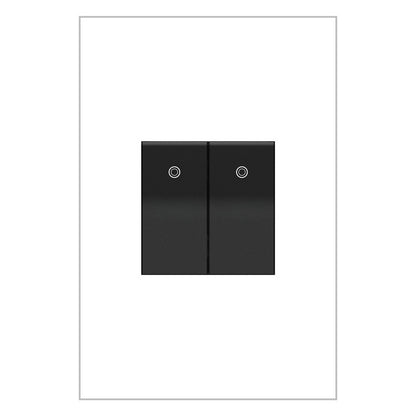 LEGRAND ASPD1531G4 ADORNE  Paddle Switch, Half-Size, Graphite, with Microban