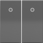 LEGRAND ASPD1531M4 ADORNE  Paddle Switch, Half-Size, Magnesium, with Microban