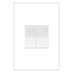 LEGRAND ASPD1531W4 ADORNE  Paddle Switch, Half-Size, White, with Microban