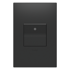 LEGRAND ASPD1532G4 ADORNE  15A Paddle Switch, Graphite, with Microban