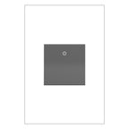 LEGRAND ASPD1532M277 ADORNE  277V Paddle Switch, Magnesium, with Microban