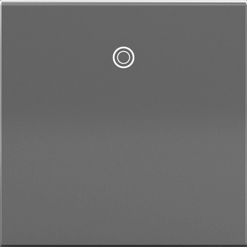 LEGRAND ASPD1532M4 ADORNE  15A Paddle Switch, Magnesium, with Microban