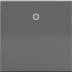 LEGRAND ASPD1532M4 ADORNE  15A Paddle Switch, Magnesium, with Microban