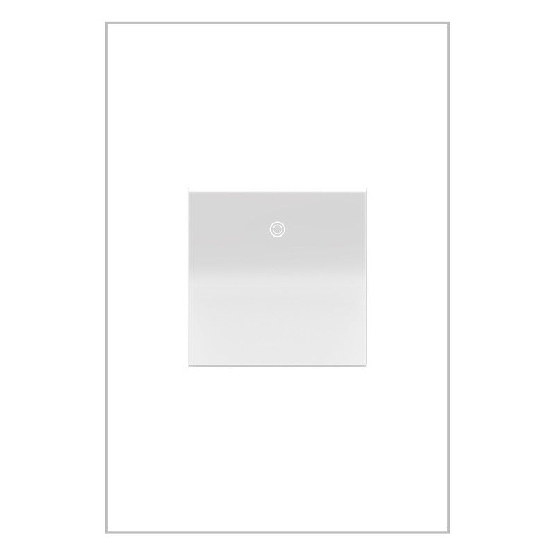 LEGRAND ASPD1532W277 ADORNE  277V Paddle Switch, White, with Microban