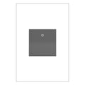 LEGRAND ASPD2032M4 ADORNE  20A Paddle Switch, Magnesium, with Microban