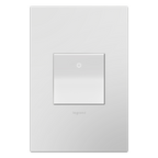 LEGRAND ASPD2042W4 ADORNE  20A 4-Way Paddle Switch, White, with Microban