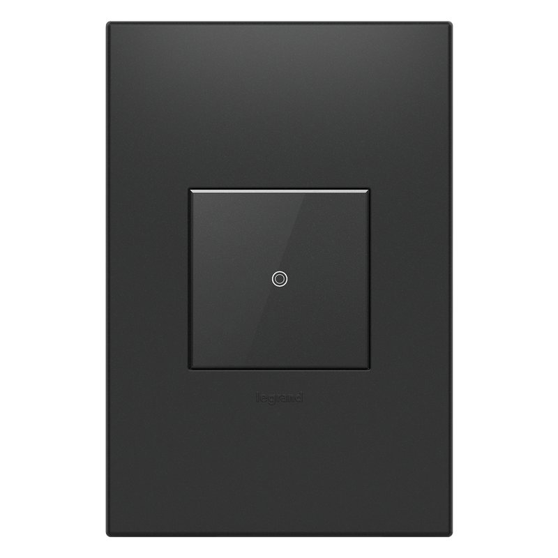 LEGRAND ASTH1532G2 ADORNE  Touch Switch, Graphite, with Microban