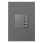 LEGRAND ASTM2M2 ADORNE  Timer Switch, Manual On/Timed Off, Magnesium, with Microban