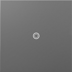 LEGRAND ASTP1532M4 ADORNE  sofTap Switch, Magnesium, with Microban