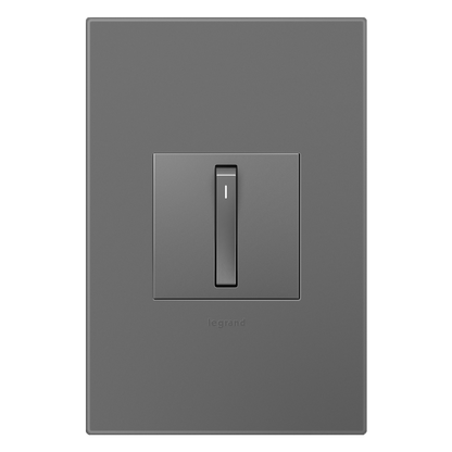 LEGRAND ASWR1532M4 ADORNE  Whisper Switch, Magnesium, with Microban