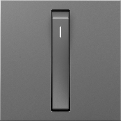 LEGRAND ASWR1532M4 ADORNE  Whisper Switch, Magnesium, with Microban