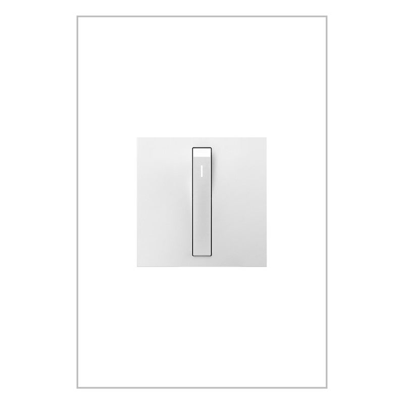 LEGRAND ASWR1532W4 ADORNE  Whisper Switch, White, with Microban