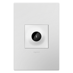 LEGRAND ASWV1532W2 ADORNE  15A Wave Switch, White, with Microban
