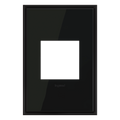 LEGRAND AWC1G2BLN4 ADORNE  Black Nickel One-Gang Screwless Wall Plate