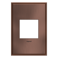 LEGRAND AWC1G2MAC4 ADORNE  Matte Antique Copper One-Gang Screwless Wall Plate