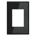 LEGRAND AWC1G3BLN4 ADORNE  Black Nickel One-Gang-Plus Screwless all Plate
