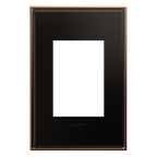 LEGRAND AWC1G3OB4 ADORNE  Oil-Rubbed Bronze One-Gang-Plus Screwless Wall Plate